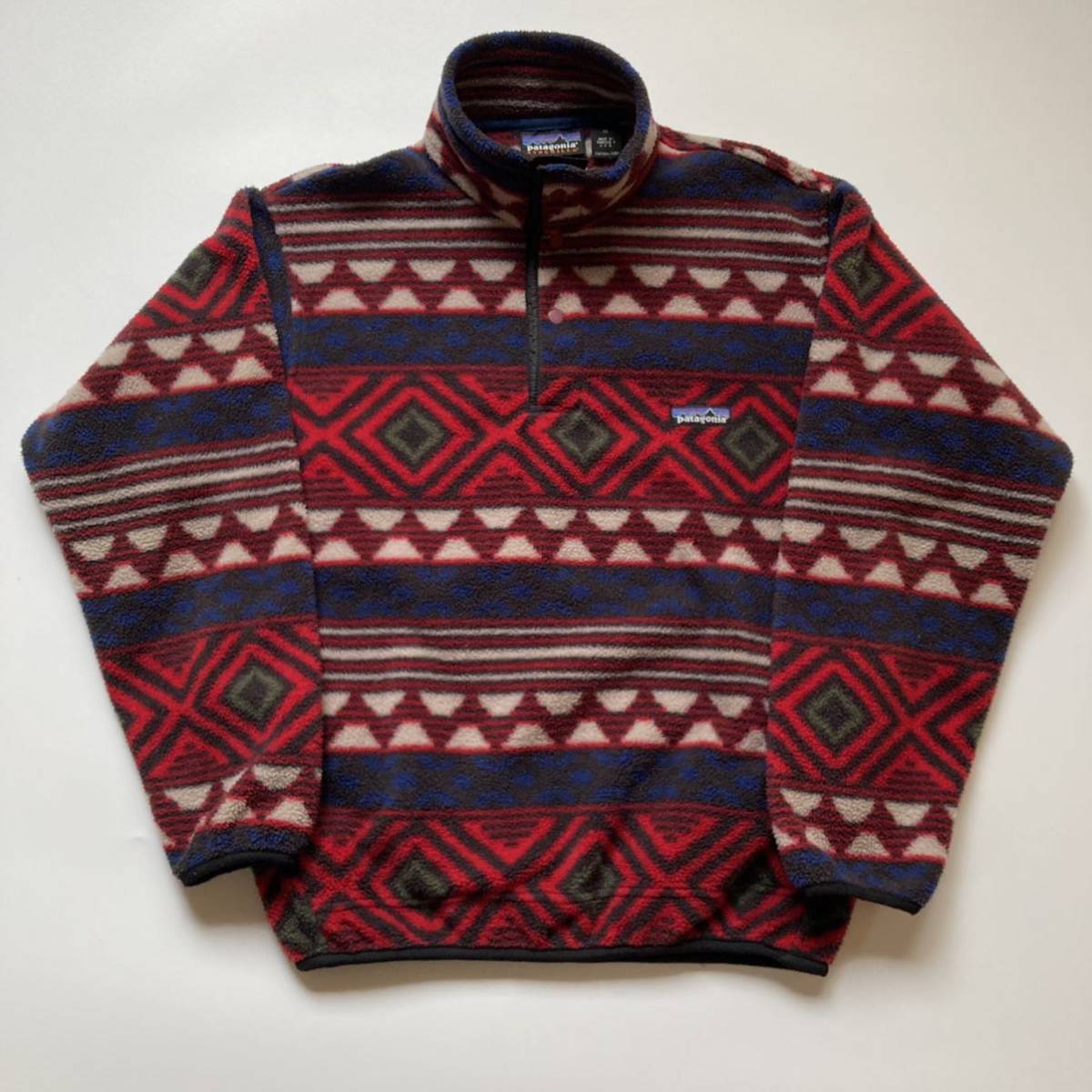 patagonia*パタゴニア*フリースシンチラスナップT*USA製*XSサイズ 