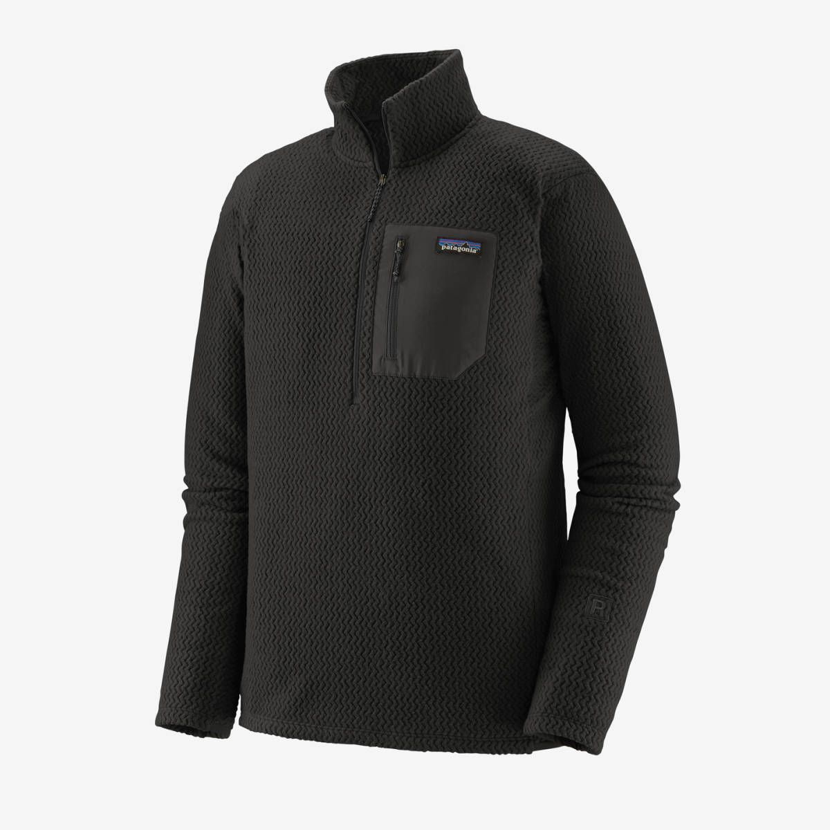 新品★S★パタゴニア★メンズ R1エア ジップネック★S-BLK★PATAGONIA★M's R1 Air Zip-Neck★タグ付★送料込#40245