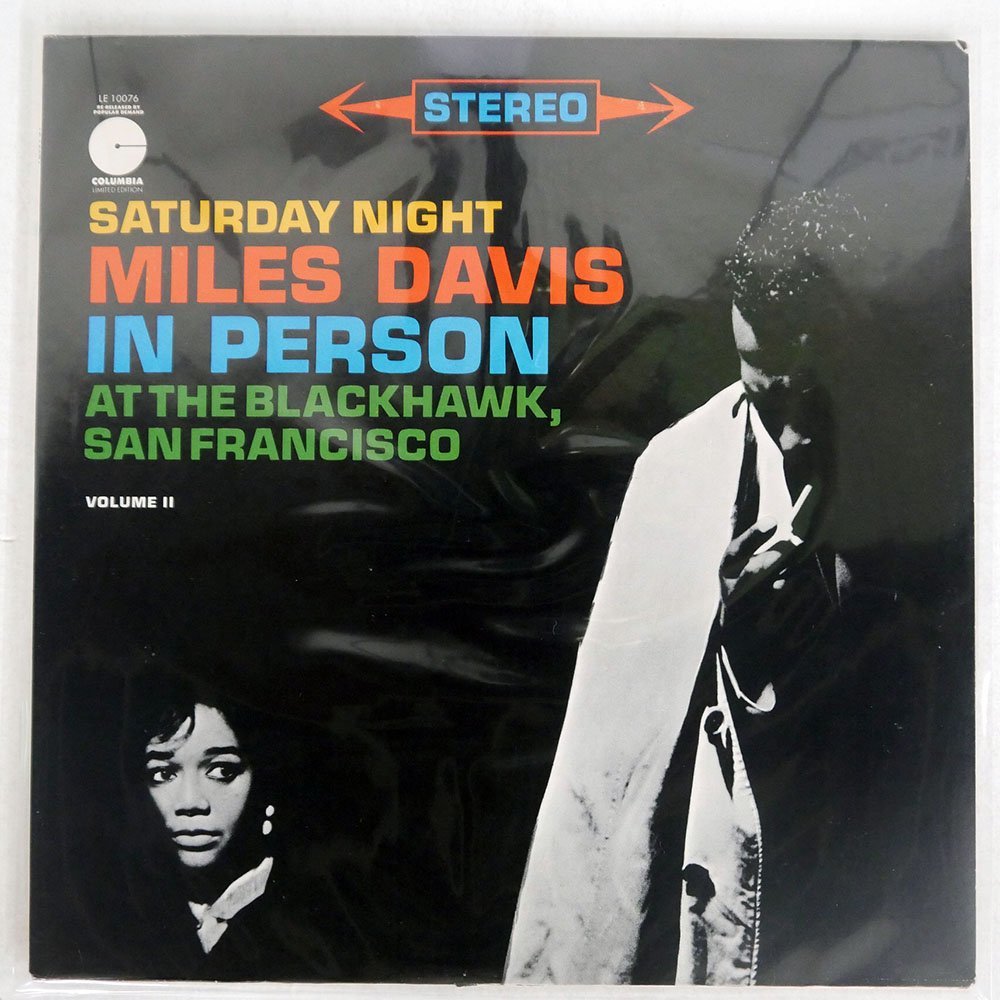 限定セール，本物保証 米 MILES DAVIS/IN PERSON AT THE BLACKHAWK VOLUME 2/COLUMBIA LE 10076(ジャズ一般)｜売買されたオークション情報、yahooの商品情報をアーカイブ公開 - オークファン ジャズ一般