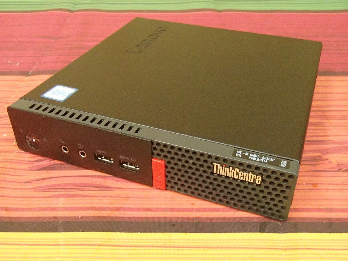 ○動作確認済 Lenovo ThinkCentre M910q Tiny○Core i7-7700T/メモリ 
