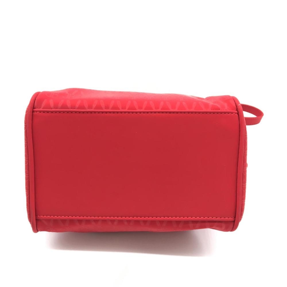 【美品】Jack Bunny ジャックバニー 2WAYショルダーバッグ レッド 総柄 カートバッグ 内ポケット付 ショルダー取り外し可 ゴルフ
