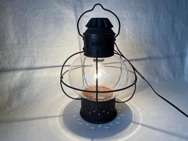 Nippon Sento Globe Lamp 昭和54年製 日本船燈 グローブ ランプ NIPPON SENTO GLOBE LAMP 船 ランプ レトロ