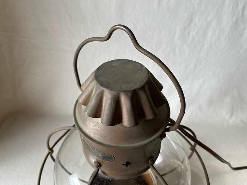 Nippon Sento Globe Lamp 昭和54年製 日本船燈 グローブ ランプ NIPPON SENTO GLOBE LAMP 船 ランプ レトロ