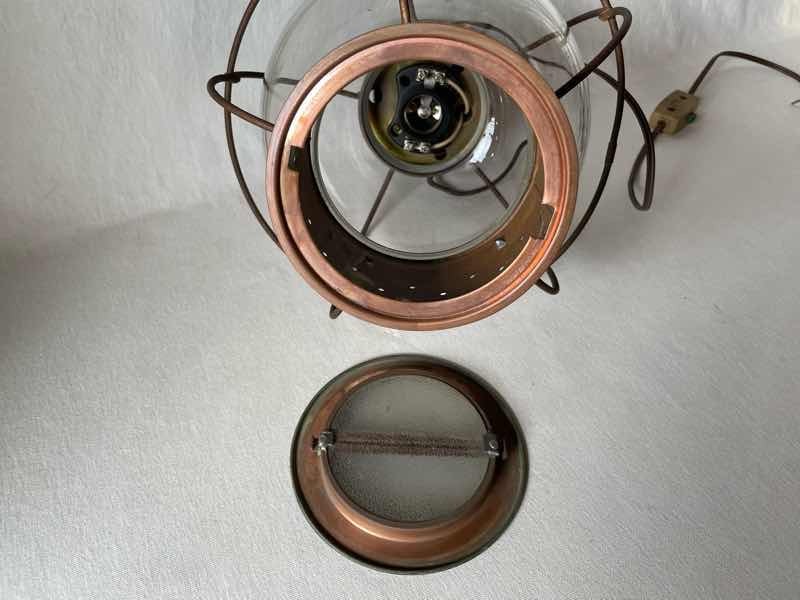 日本船燈 グローブ ランプ NIPPON SENTO GLOBE LAMP 船 ランプ レトロ