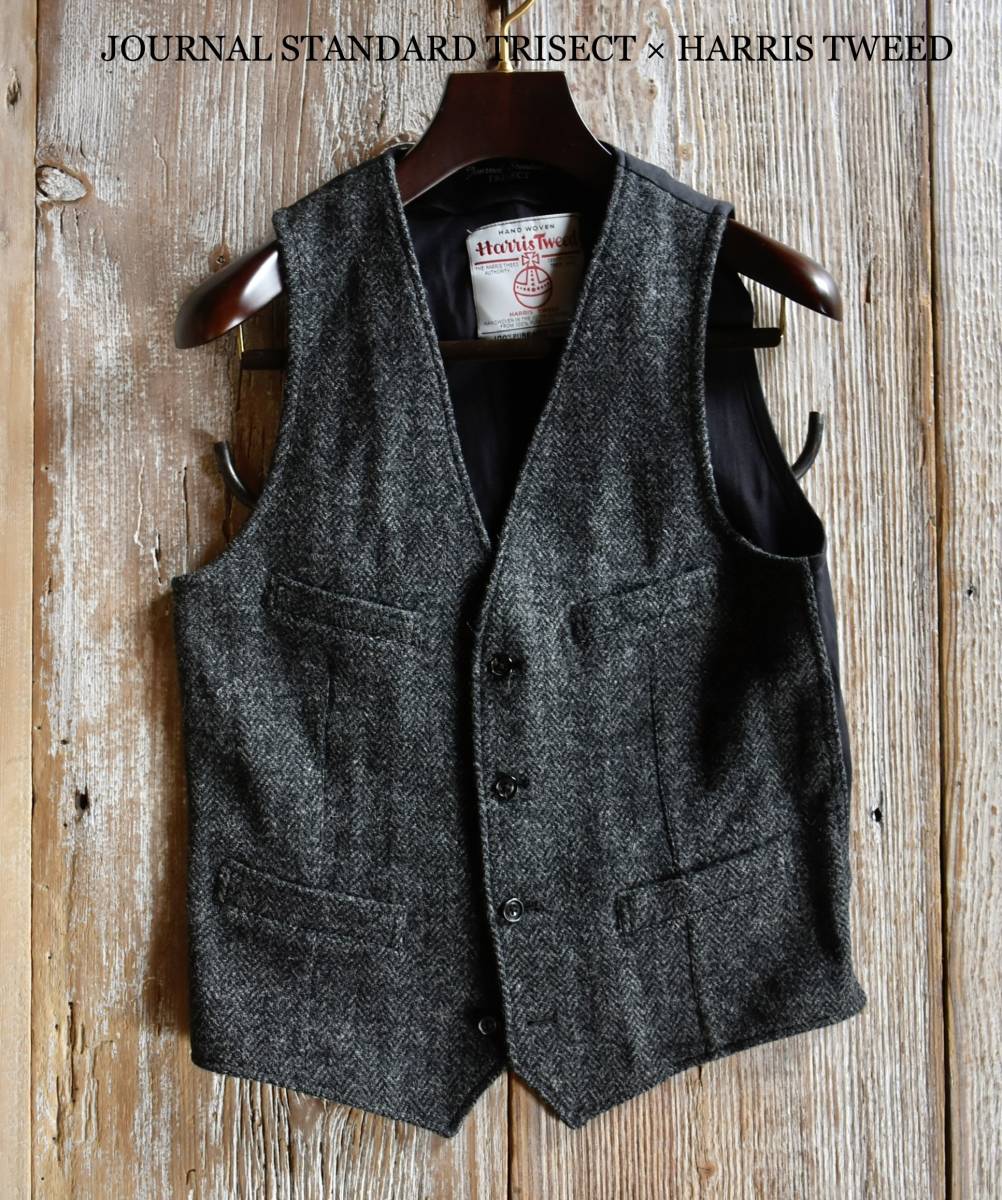 希少 JOURNAL STANDARD TRISECT × HARRIS TWEED ジャーナル 