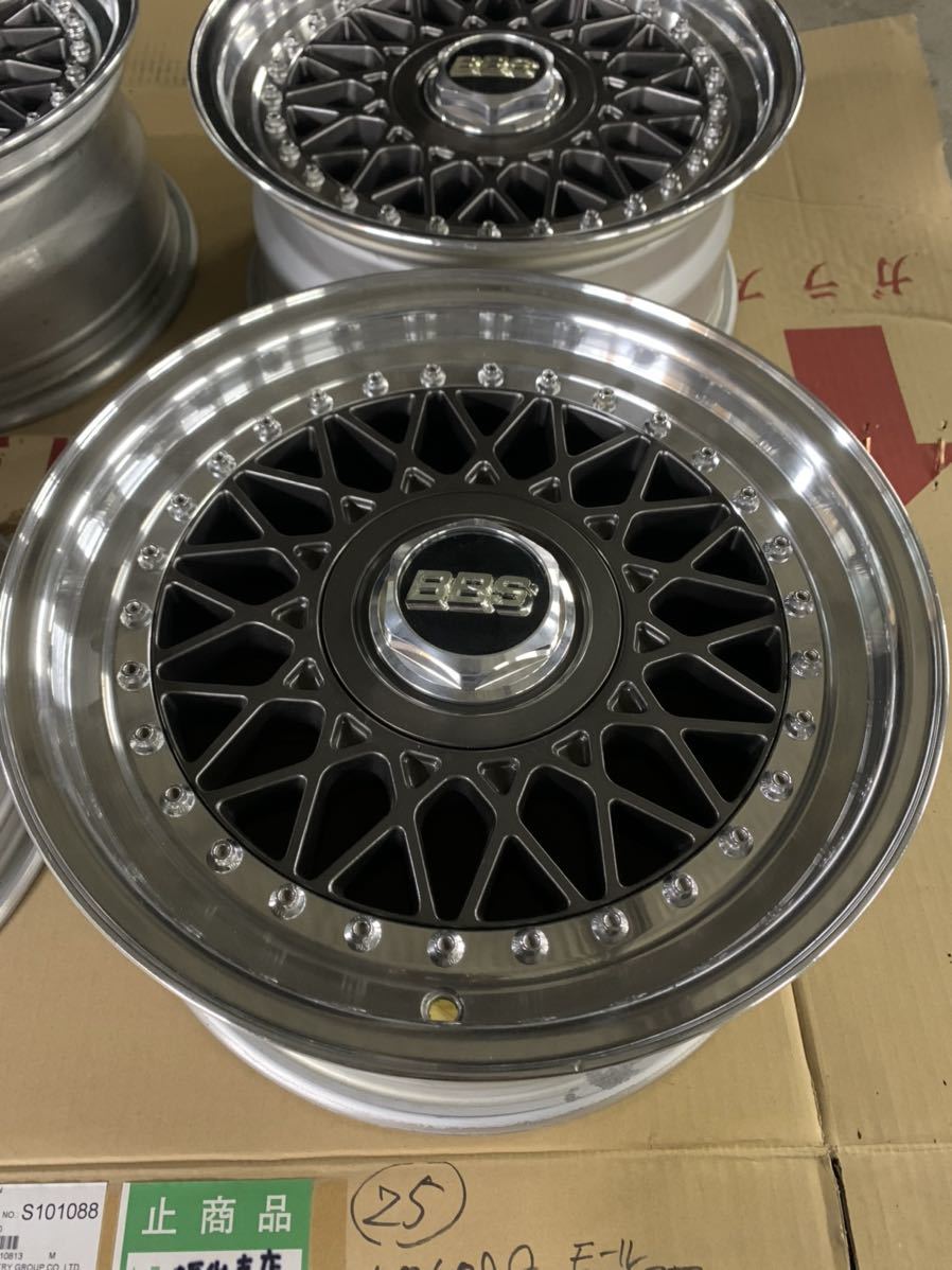 BBS RM 7j +15 pcd100 4h 15インチ bbs rs 3ピース 【公式通販】