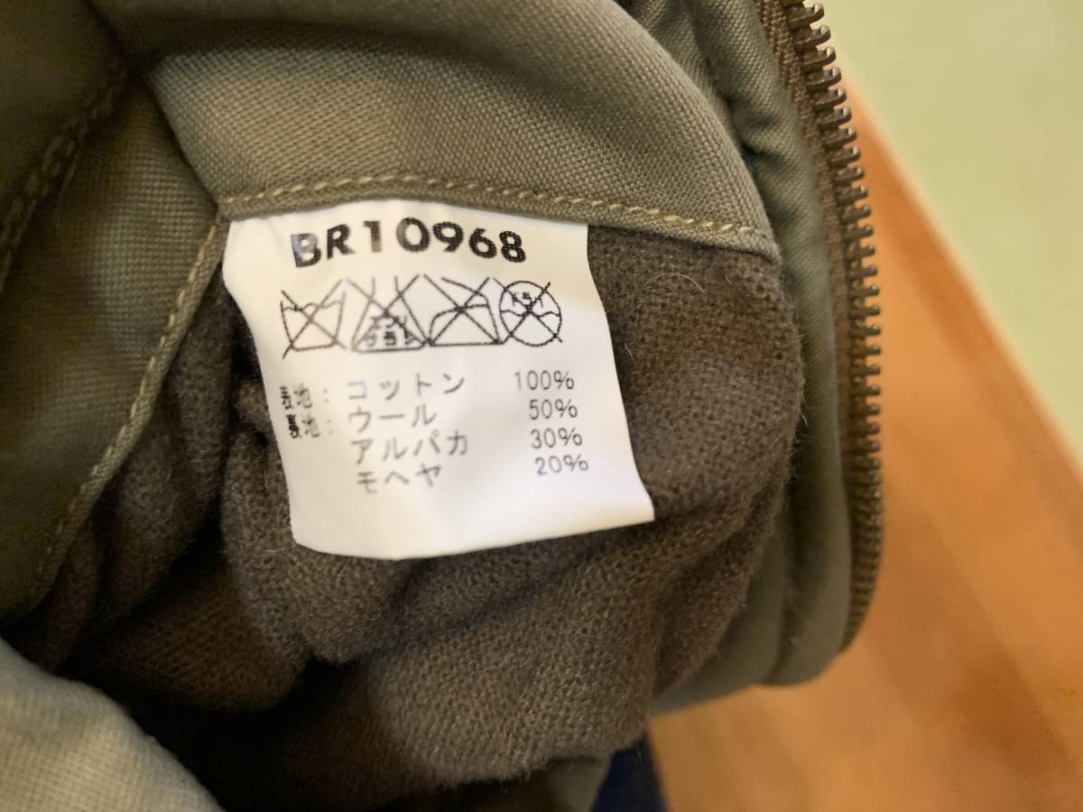 B-10 バズリクソンズ 赤リブ B RICKSON\u0027S 緑 バズリクソンズ　B-10 赤リブ　オリーブドラブ　サイズ40