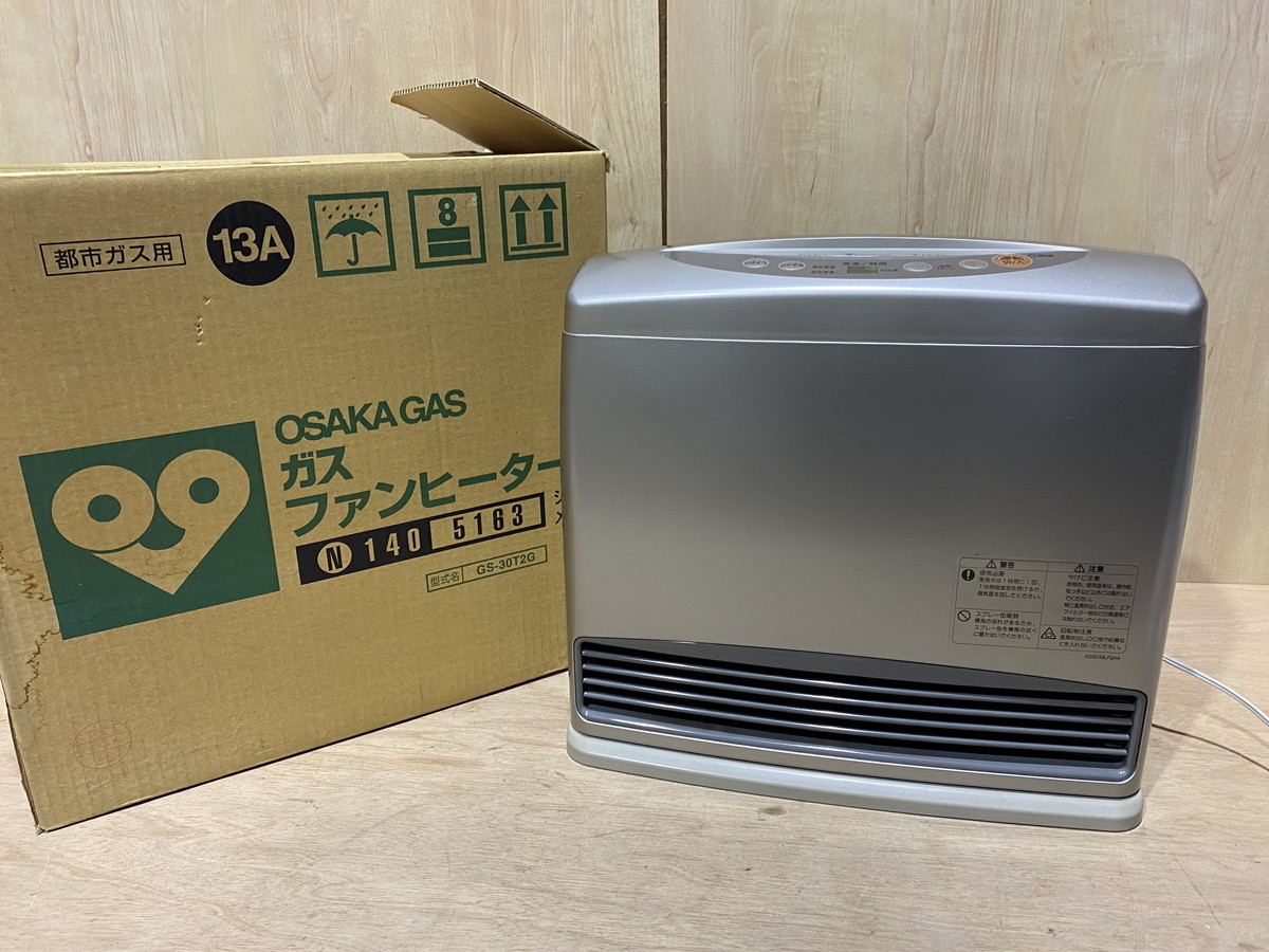 N－382】美品 中古品 大阪ガス ガスファンヒーター N140 5163 GS