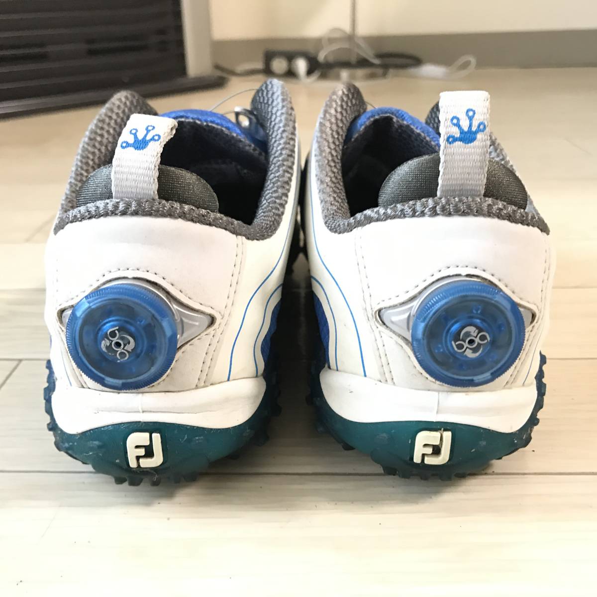 FJ フットジョイ ブルー 24.5cm FJ M PROJECT メンズゴルフシューズ