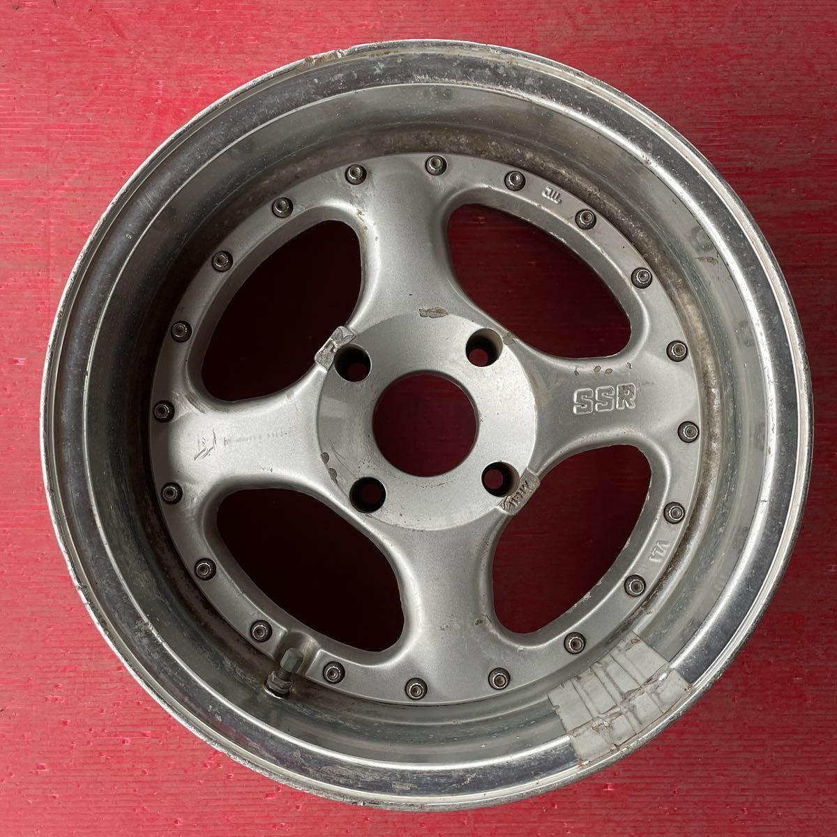深リム 3ピース SSR MK-2R MK-ⅡR 15×8JJ+14 タイプC PCD114.3-4穴