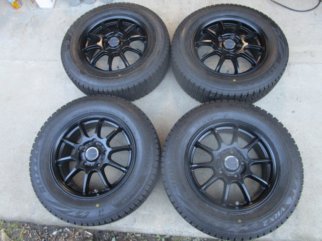 冬準備　スタッドレス　イボ残り　ブリジストン　VRX2　195/65/15　VOXY等　即決送料込