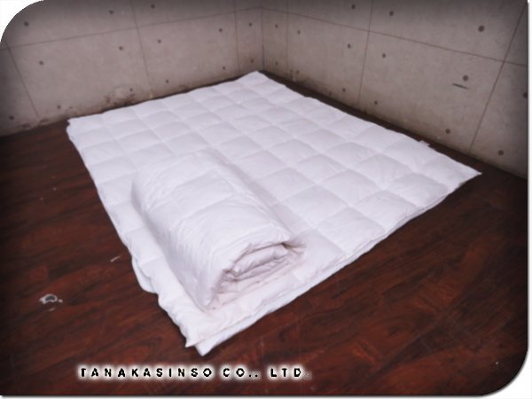  TANAKASINSO/タナカシンソー 高級 デュベ グースダウン70％/フェザー30％ ダブルサイズ 羽毛掛布団2枚セット 11万 grf35t(ダブル用)｜売買されたオークション情報、yahooの商品情報をアーカイブ公開 掛け布団