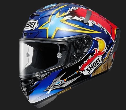 [未着用][美品][廃番]SHOEI X-14 ノリック Lサイズ SHOEI X-fourteen Lサイズ X14 NORICK ノリック 廃盤モデル 新品未使用