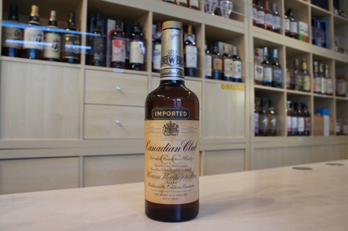飲料・酒 【未開封•古酒】Canadian Club 6years old 5本セット