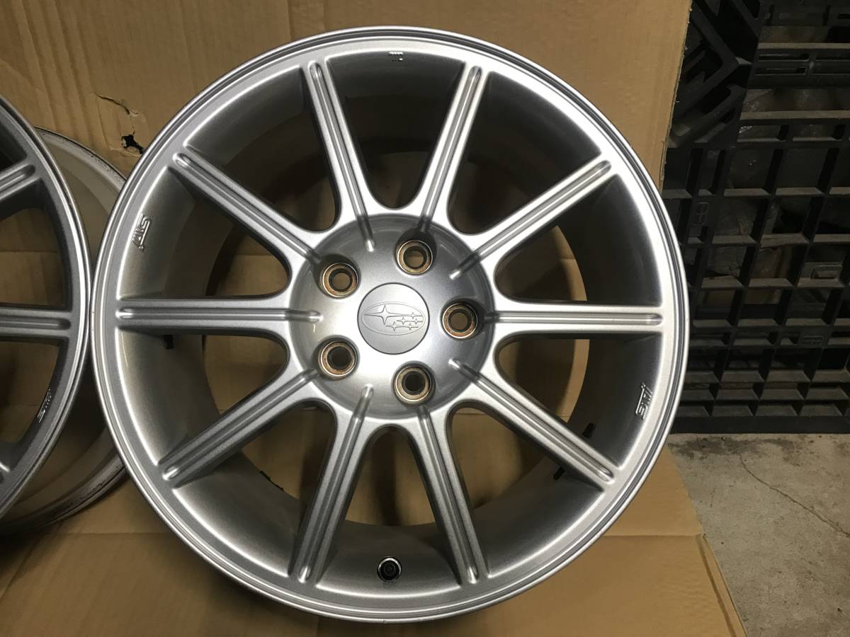 ENKEI エンケイ製☆スバル GDB後期 インプレッサWRX STI A-Line純正 8J 