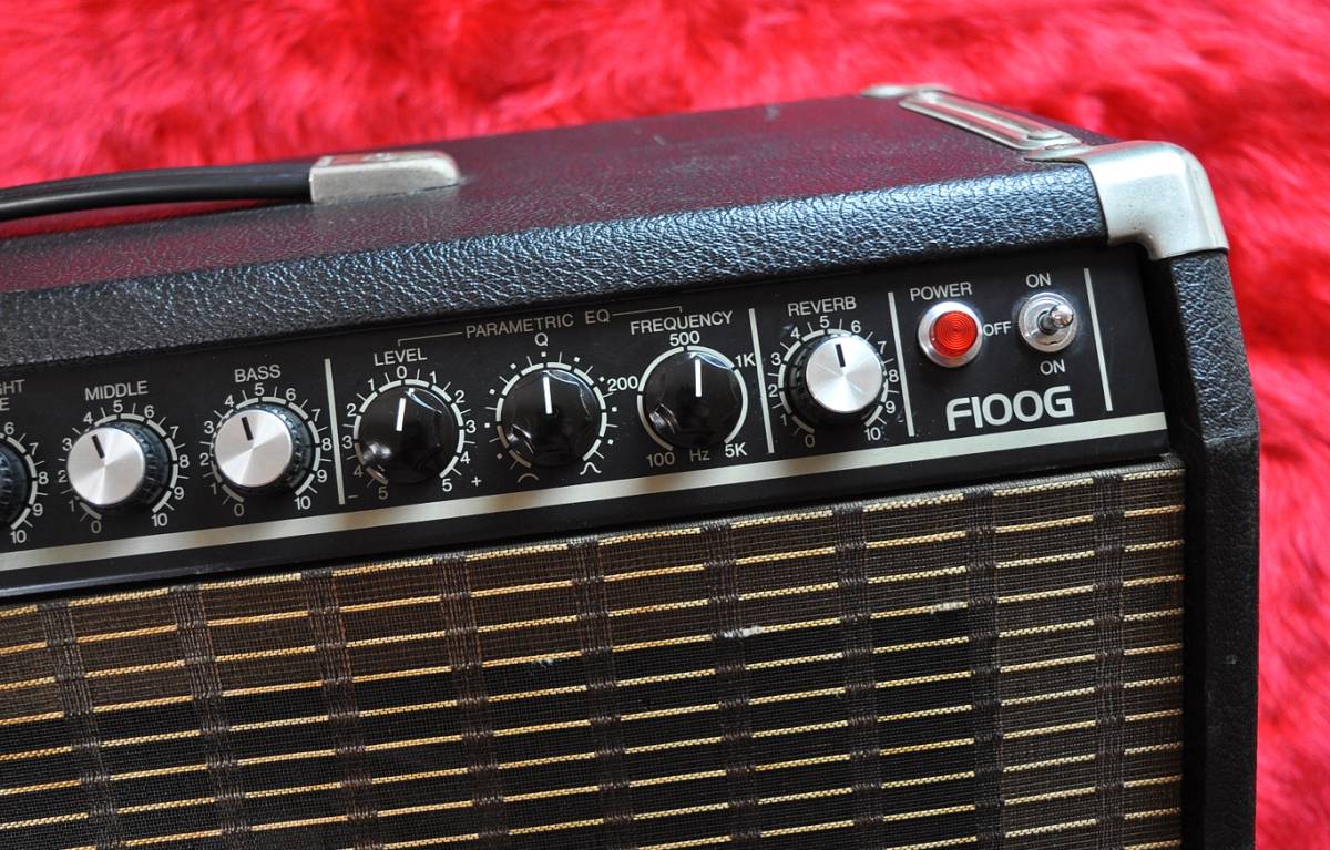 1円スタ YAMAHA F100G 動作品 名機 ビンテージ 100W ヘッドアンプ 
