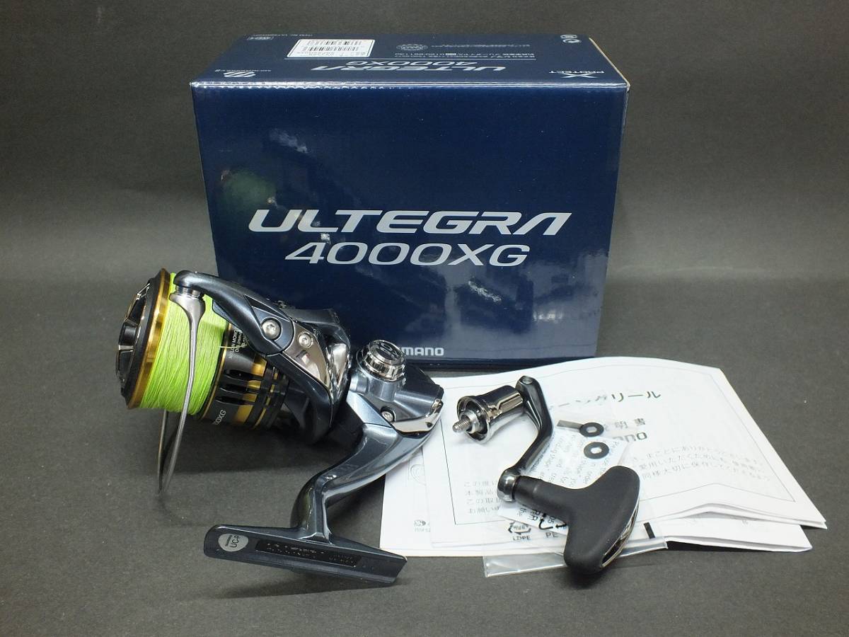 【爆買い，HOT】 〇 シマノ ULTEGRA アルテグラ 4000XG スピニングリール SHIMANO サクラマス(シマノ)｜売買されたオークション情報、yahooの商品情報をアーカイブ公開 - オークファン シマノ