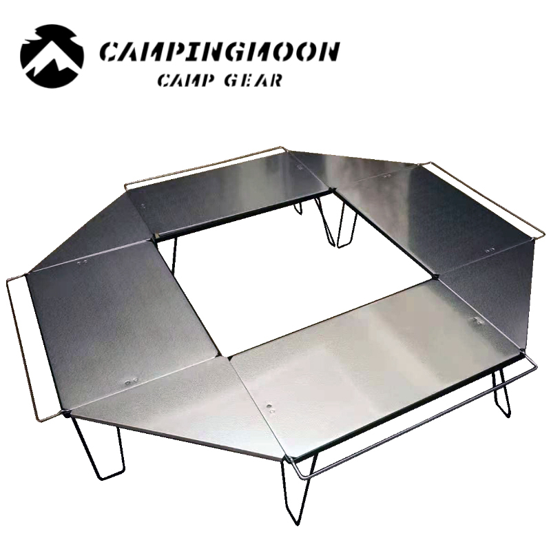 ☆Campingmoon☆キャンピングムーン☆焚き火囲炉裏テーブル☆焚き火
