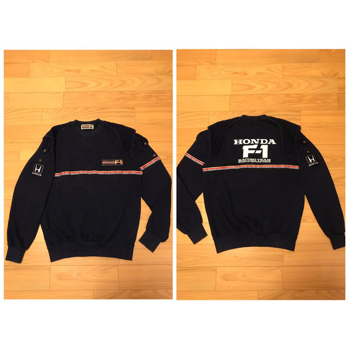 当時物☆80s HONDA RACING TEAM F-1／ホンダレーシング WORLD GRAND 