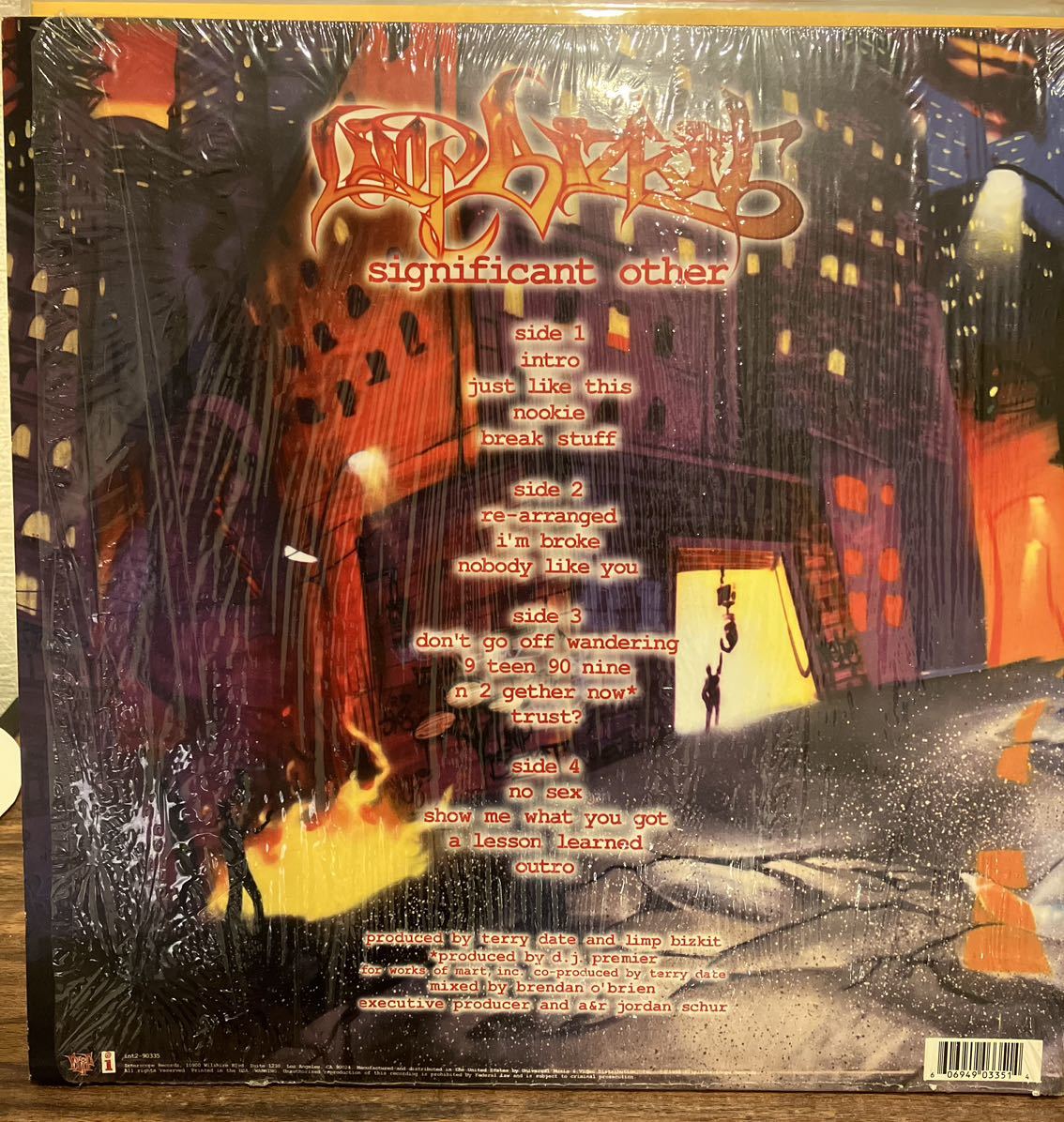 LP 12インチ/ LIMP BIZKIT 「SIGNIFICANT OTHER」2LP 赤盤/リンプ