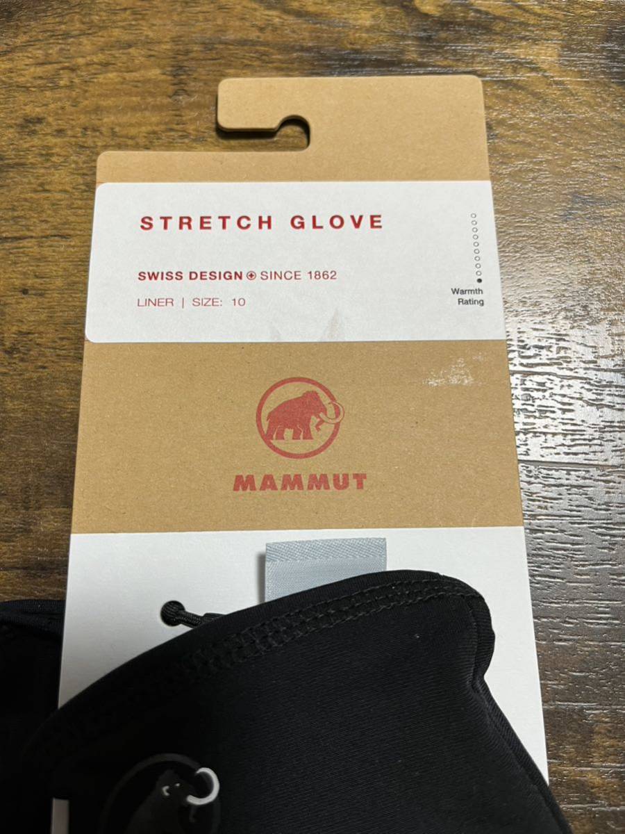新品】MAMMUTマムート Stretch Glove インナーグローブ