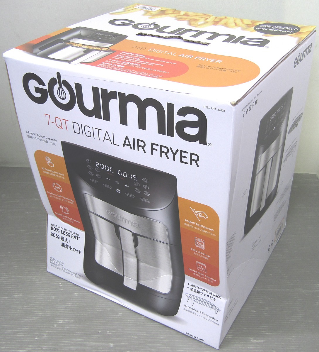 お買い得，セール 箱潰れ グルミア デジタル エアーフライヤー GAF798 電気 フライヤー GOURMIA AIR FRYER(その他)｜売買されたオークション情報、yahooの商品情報をアーカイブ公開 - オークファン その他