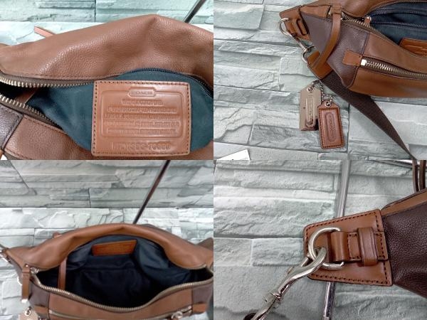 COACH COACH /コーチ/70899/ボディバッグ/ブラウン/ウエストポーチ