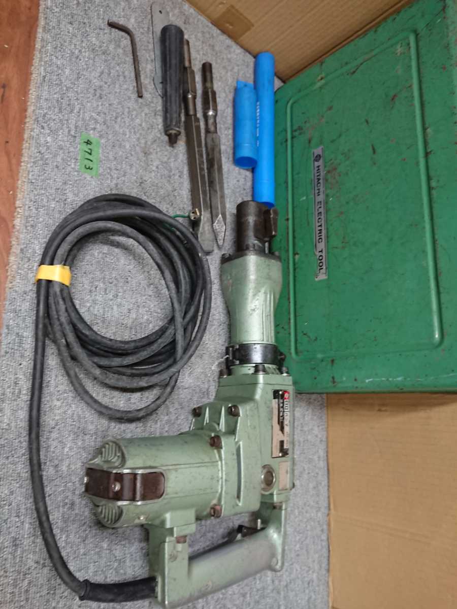  4713 日立工機 はつり ハンマー コンクリート ハンマ PH-55A 電動ハンマ ハツリ 電動工具 ツール(電動ハンマー)｜売買されたオークション情報、yahooの商品情報をアーカイブ公開 - オークファン 電動ハンマー