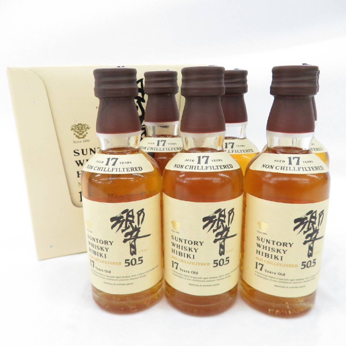 17年 サントリー ノンチルフィルタード 響 50.5 NON SUNTORY ノンチル 