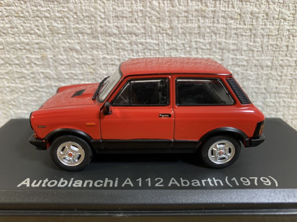 ☆国産名車コレクション 1/43 Autobianchi A112 Abarth 1979 アウト