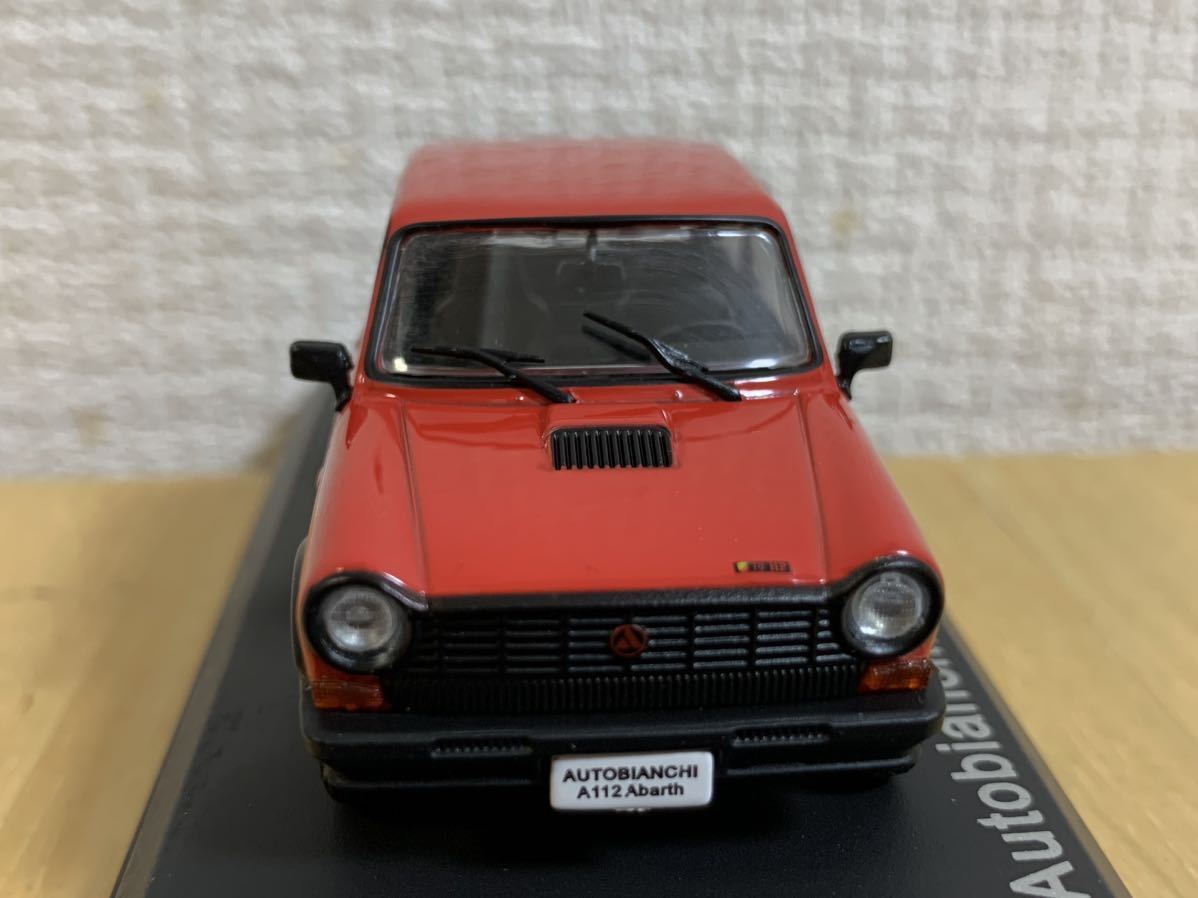☆国産名車コレクション 1/43 Autobianchi A112 Abarth 1979 アウト