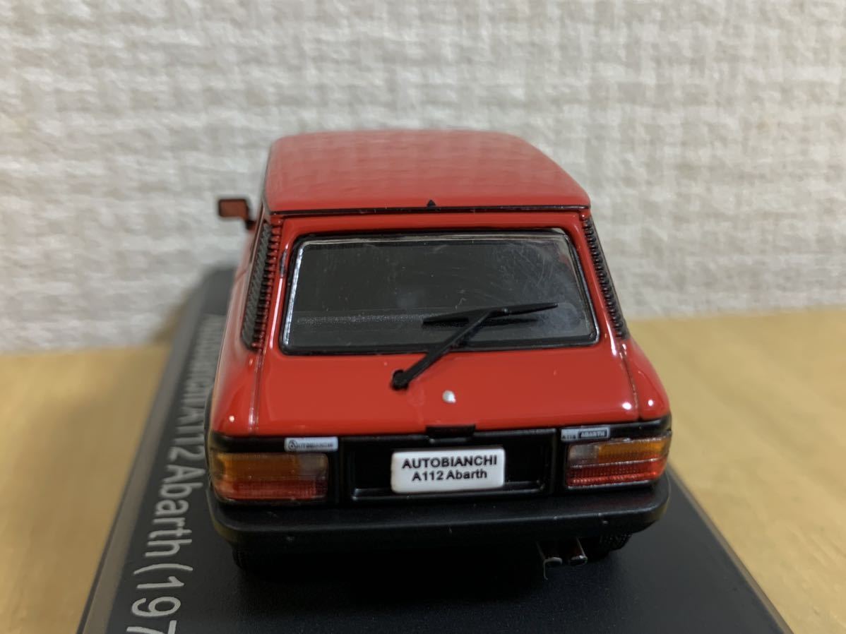 ☆国産名車コレクション 1/43 Autobianchi A112 Abarth 1979 アウト