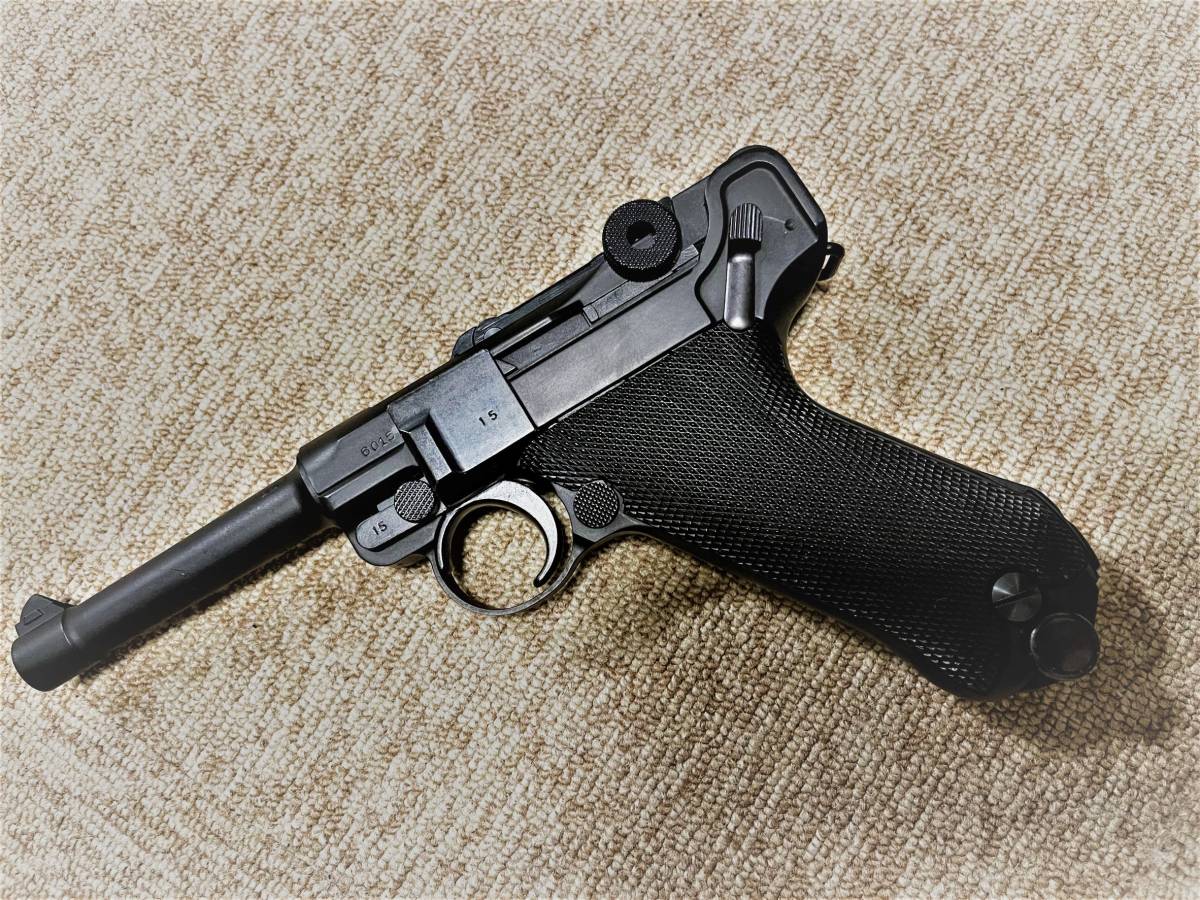 新作入荷，最新作 タナカ ルガーP08 ヘビーウェイト ガス漏れ(ガスガン)｜売買されたオークション情報、yahooの商品情報をアーカイブ公開 - オークファン ガスガン