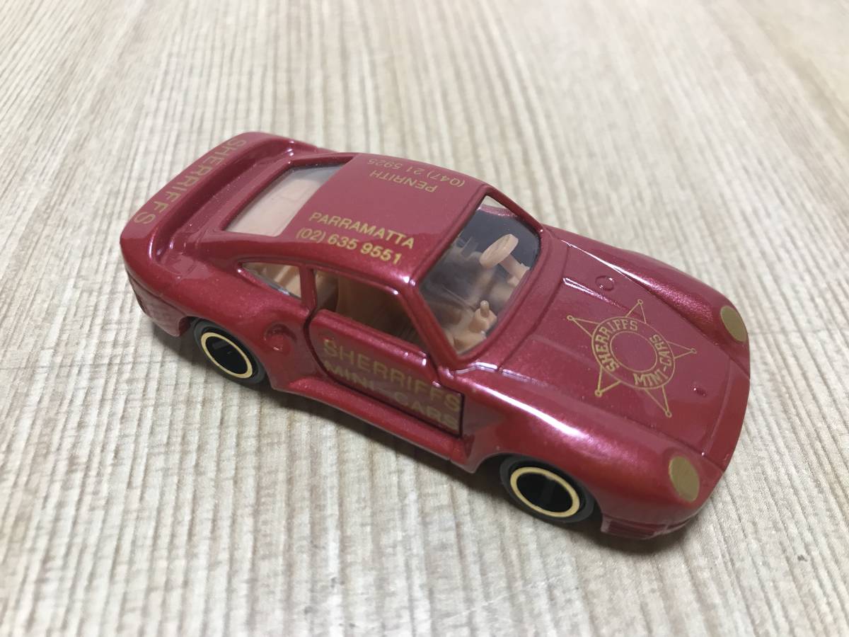 トミカ赤箱 120 ポルシェ959 シェリフ特注 トミカ赤箱 120－1－4 ポルシェ959 シェリフ特注モデル 箱付 【公式通販】