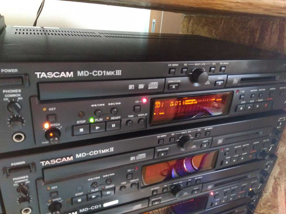 TASCAM | MD-CD1MK3 MD-CD1MKIII タスカム MD⁄CDコンビネーション 