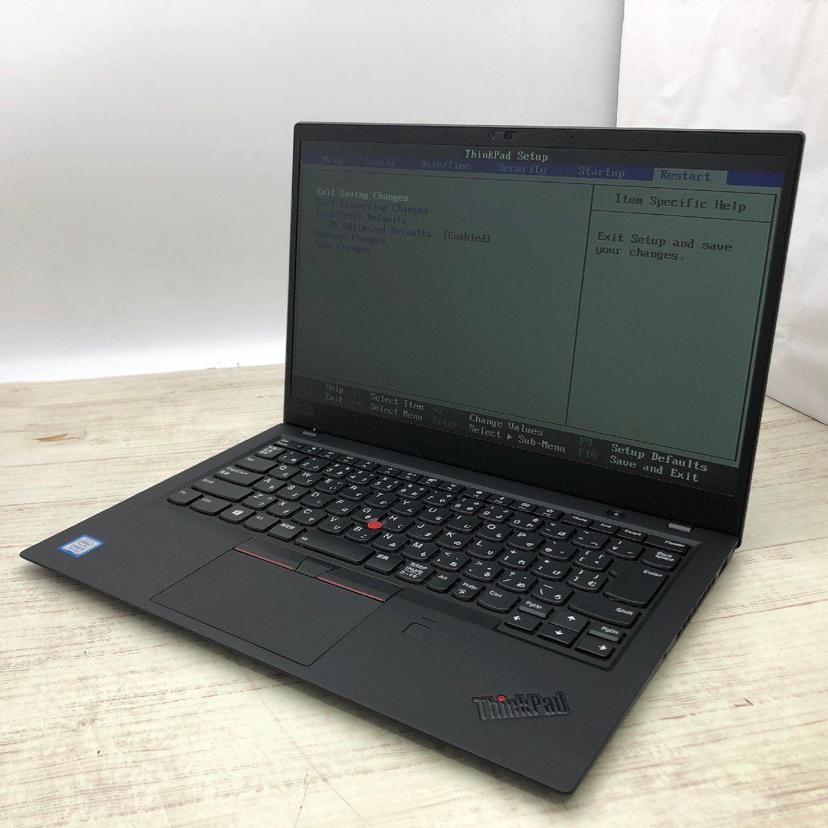 Lenovo ThinkPad X1 Carbon 20KH-004UJP Core i5 8250U 1.60GHz/8GB/256GB(NVMe) 〔A0204〕