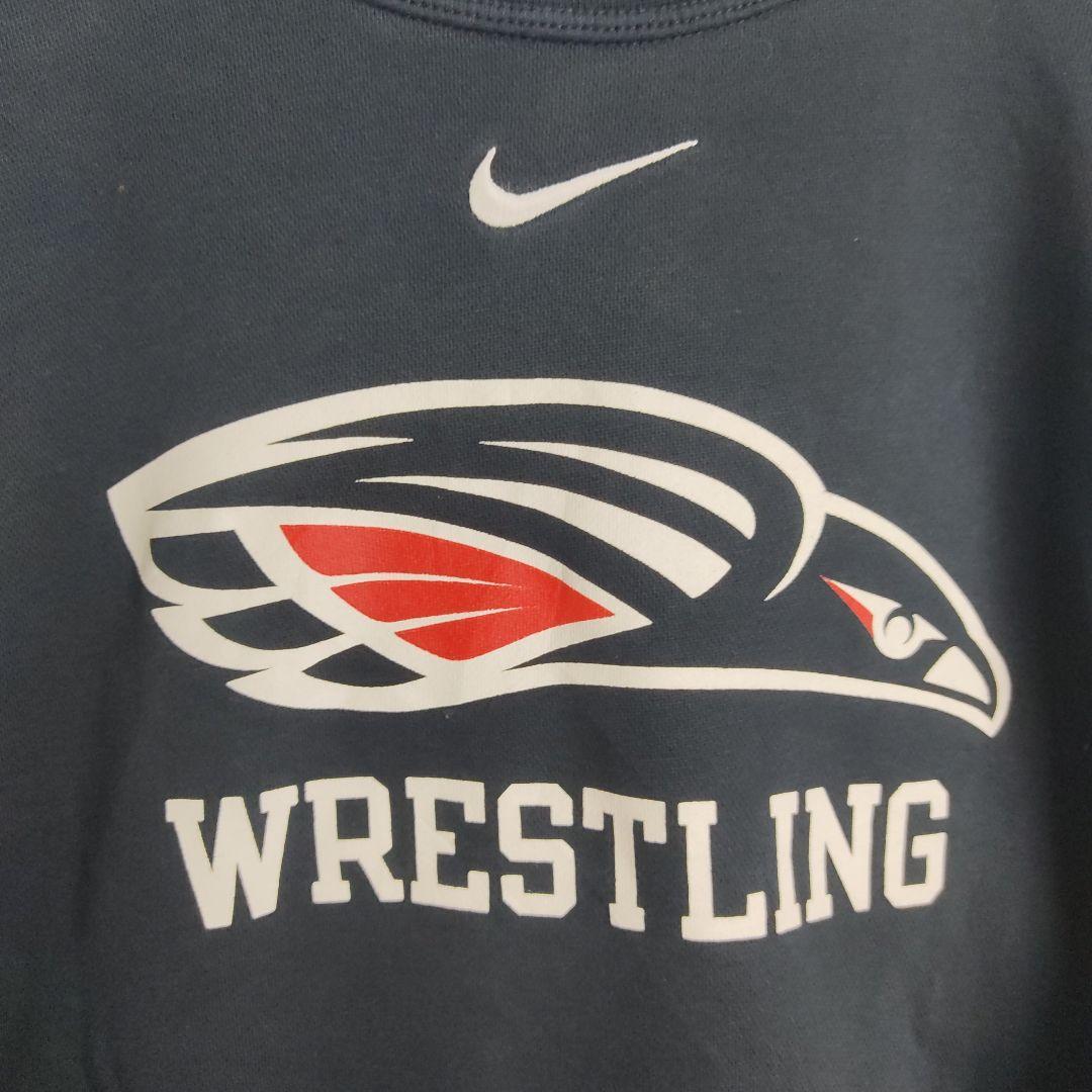 スウェット 裏起毛 刺繍ロゴ スウォッシュ プリントロゴ ブラック NIKE