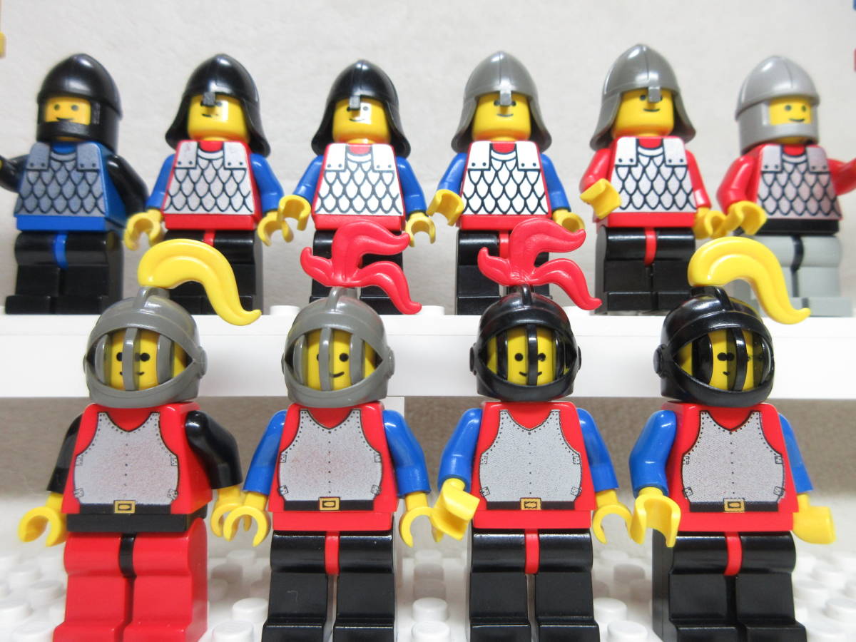 LEGO☆鱗の兵士 胸当て兵士 希少 穴無しヘッド ミニフィグ 同梱可能 
