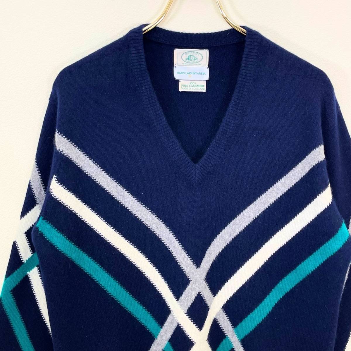 希少《 Good Condition / Cashmere100%》80s 90s 美品【 MC CULLYS 