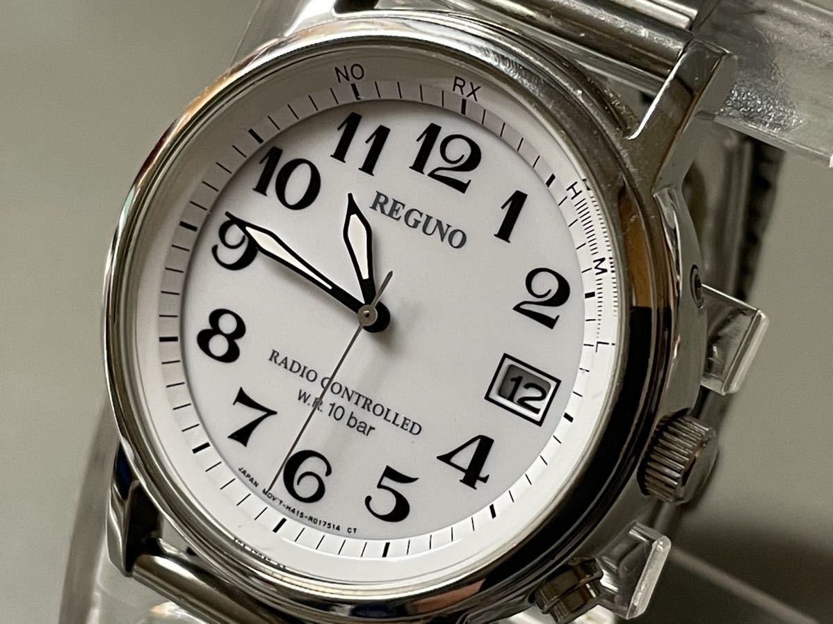 送料無料ソーラー動作品☆シチズン☆CITIZEN☆レグノ☆REGUNO☆SOLAR 