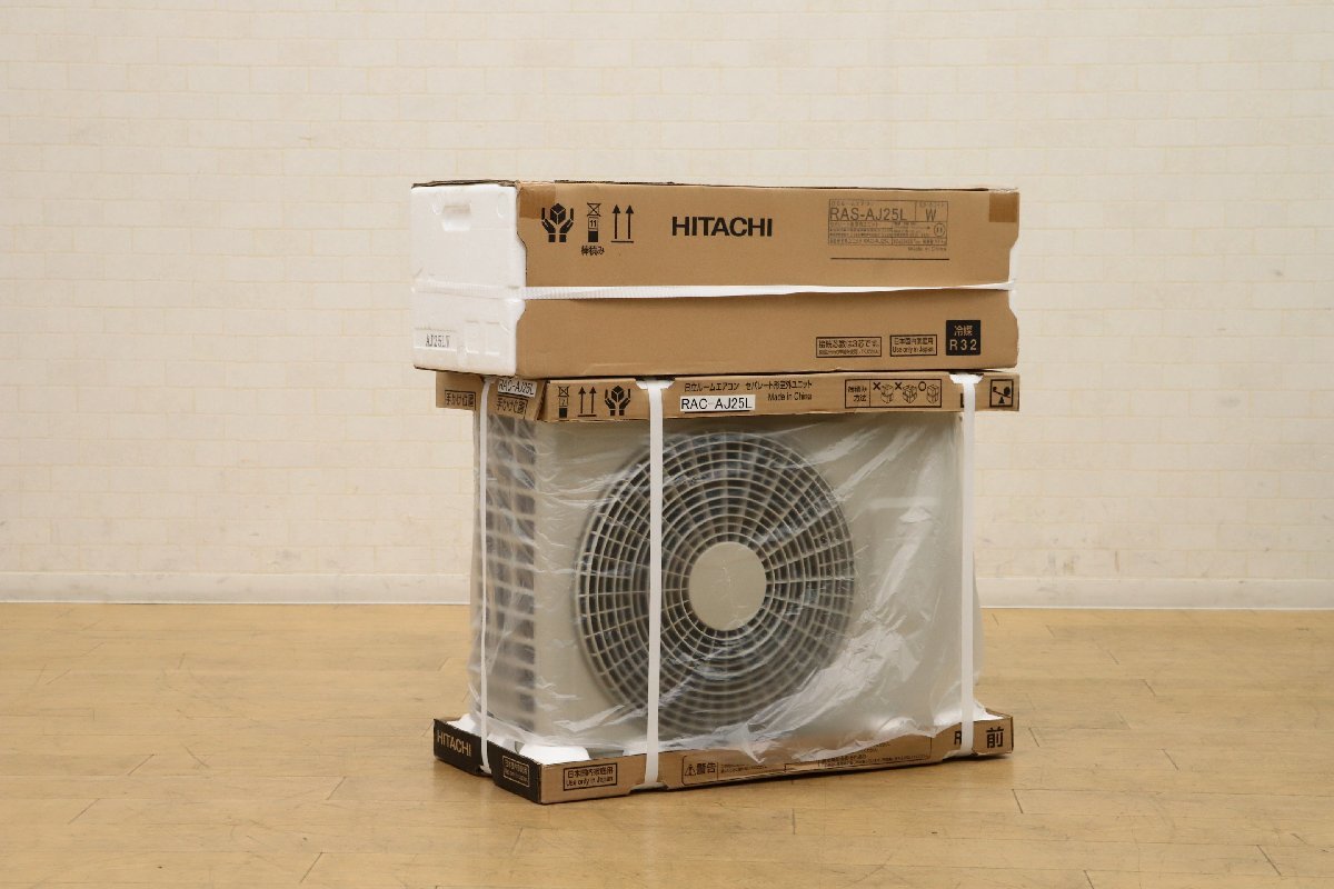 121001K 未使用品 日立 ルームエアコン 室内 セパレート形 RAS-AJ25L