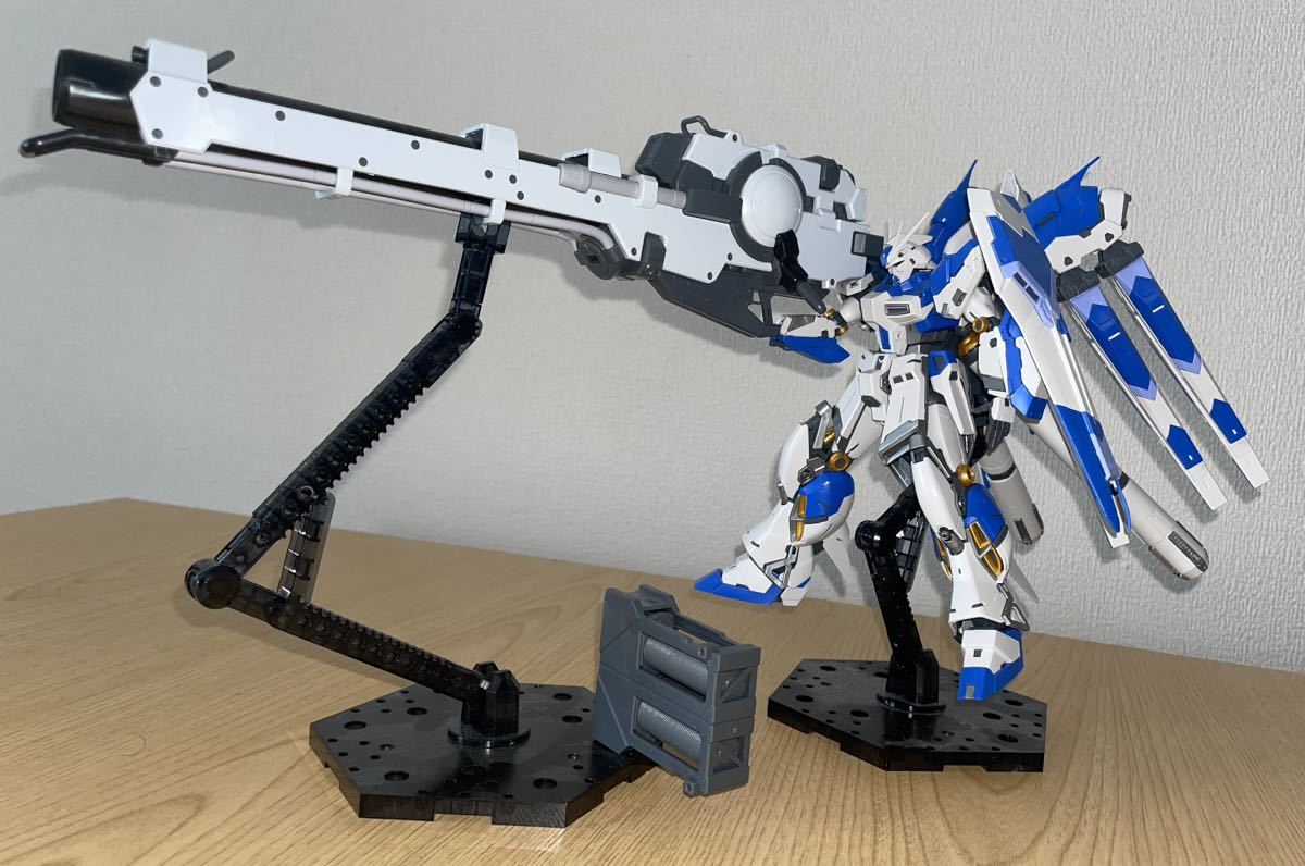 ☆完成品 RG Hi-νガンダム ハイパーメガバズーカランチャー セット RG