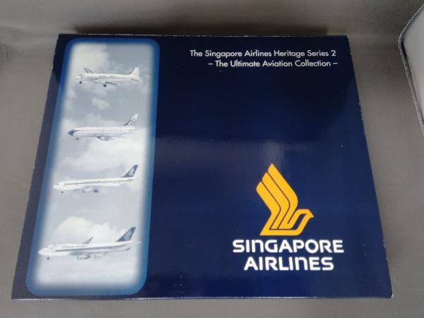 シンガポール航空 Heritage Series 2 -The Ultimate Aviation Collection- Douglas DC-4 Boeing 737-100 Airbus A300-B4 Boeing747-400