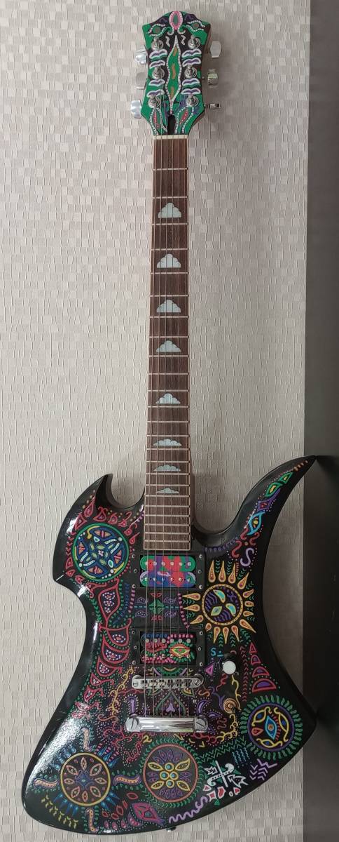 フェルナンデスギター MG-JRサイケ柄ミニギター HIDE モデル ギター