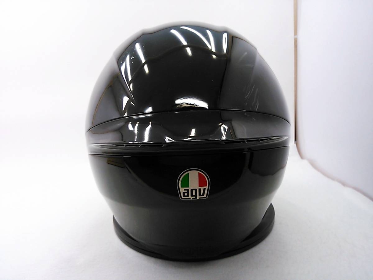 2018年製 AGV K1 ブラック Lサイズ 59-60cm ミラーシールド付き(L 