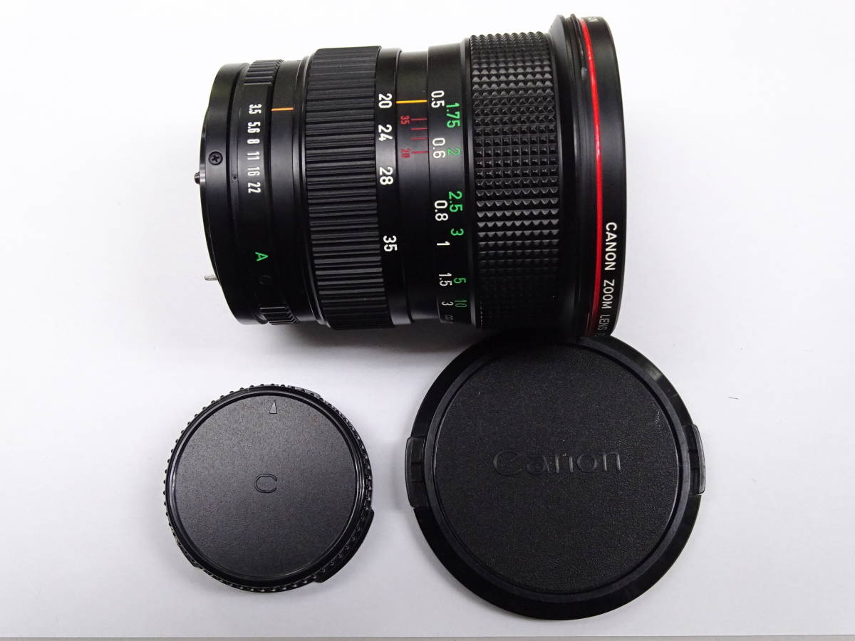 FD Canon New 20-35mm L - f3.5 Zoom MF FD20-35mm Lens | Top MINT