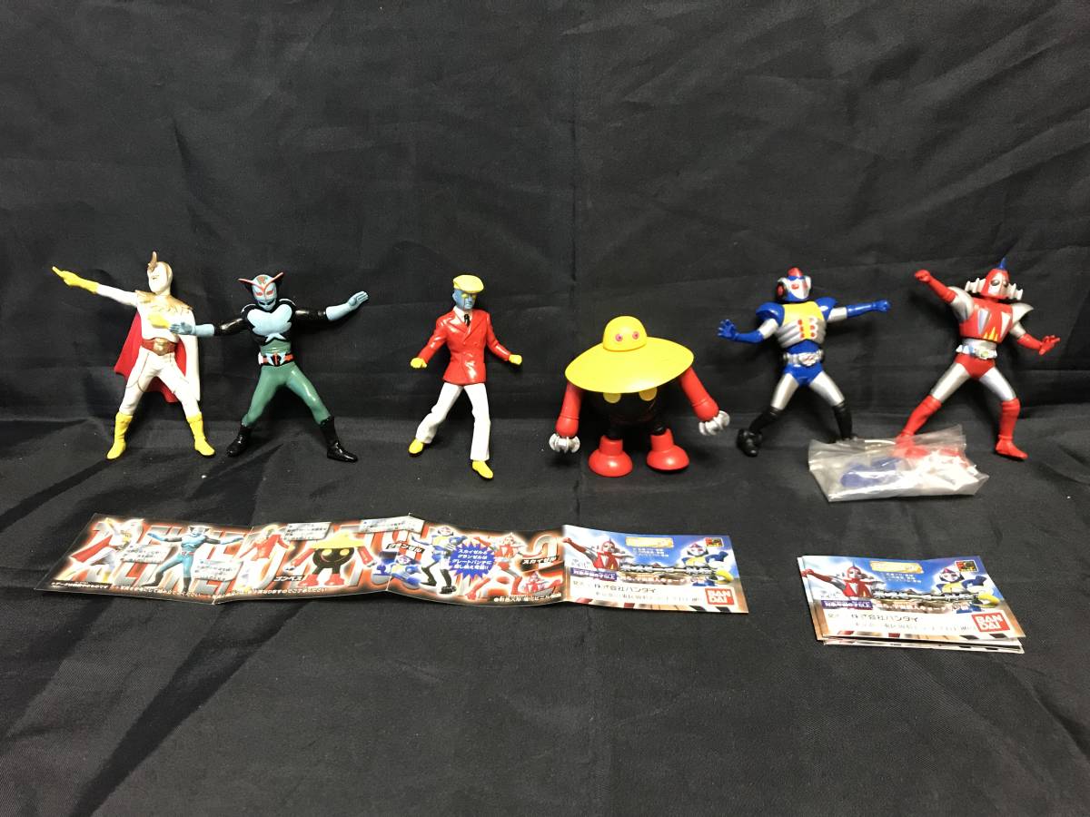 BANDAI ホット・キャラウィールCWUE東映特撮ヒーロー列伝＋CW6 