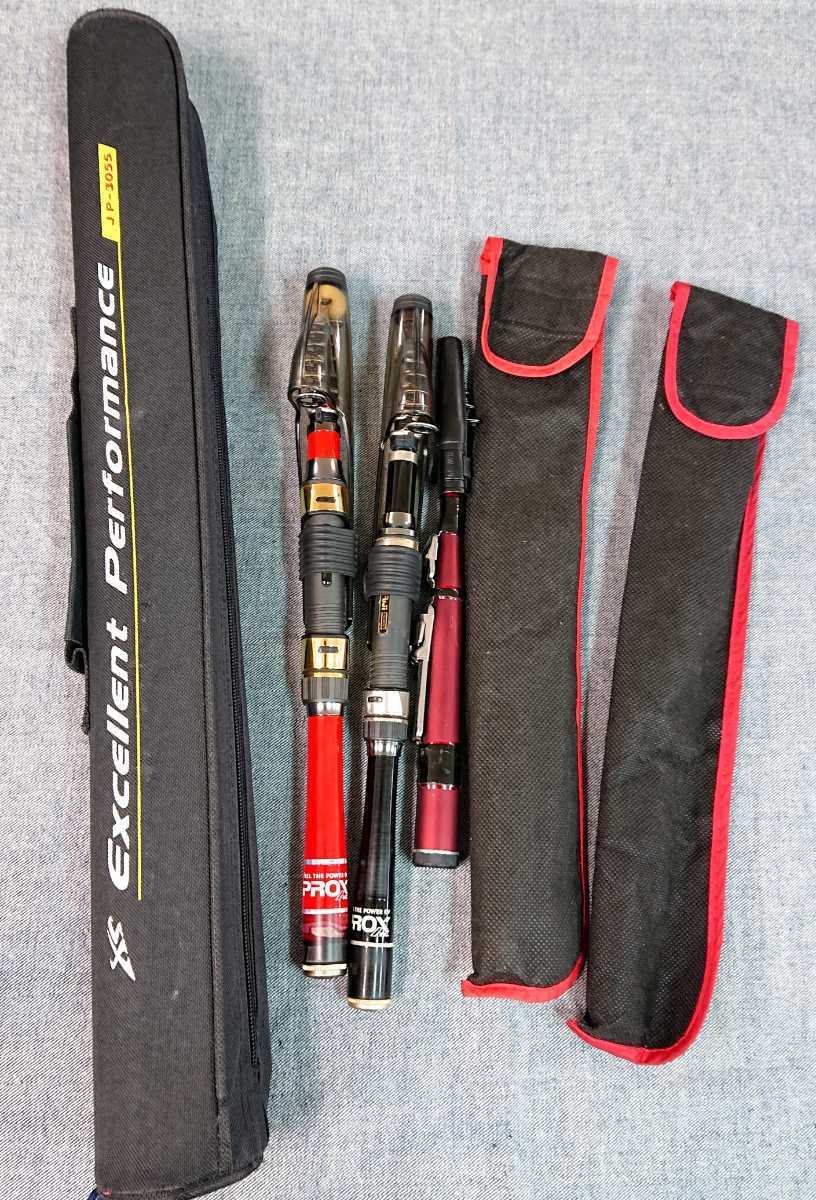 小物竿 3本セット】プロックス PROX Fuji FX小技 磯 RV 3-28 FKIR328W 