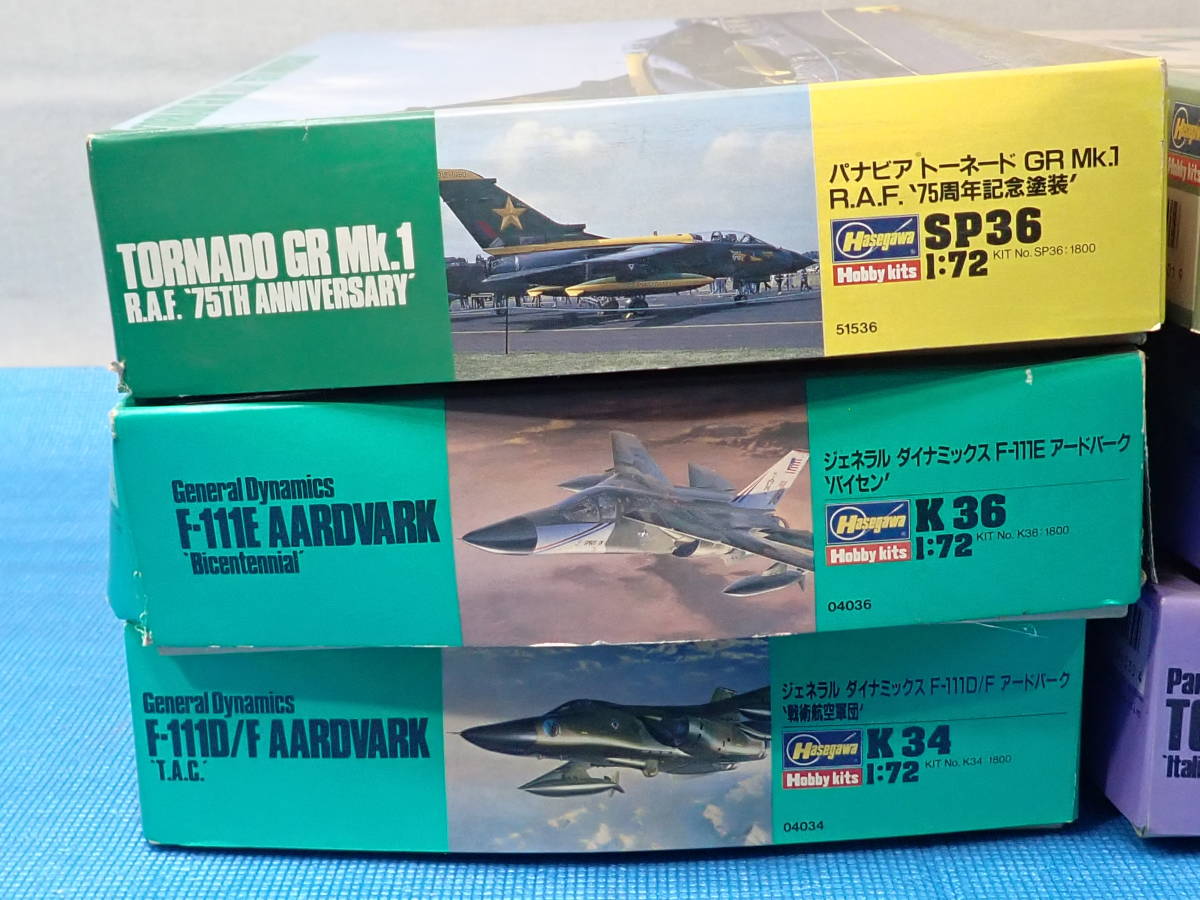 未組立 ハセガワ 1/48 1/72 プラモデル 6点セット 戦闘機 軍用機
