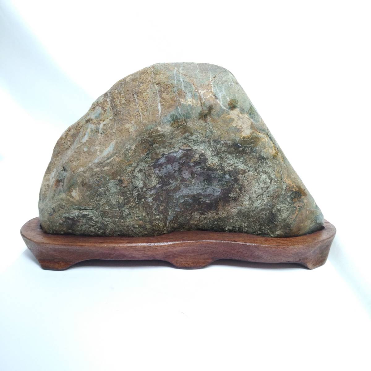 コレクター放出品！ 菊花石 天然石 観賞石 鑑賞石 飾石 模様石 鉱物 サイズ